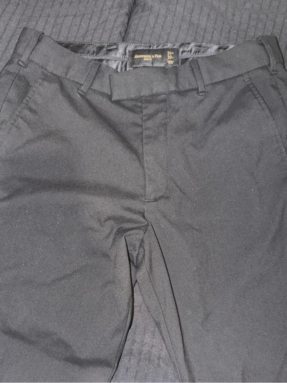 Black Abercrombie trousers